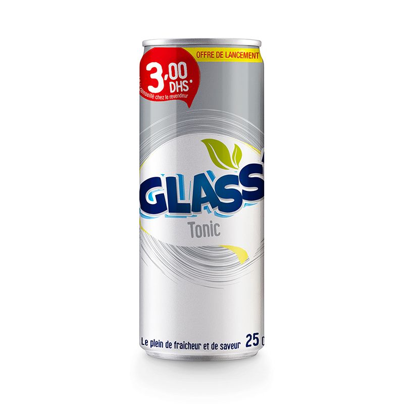 Glass’ Canette 25 cl TONIC